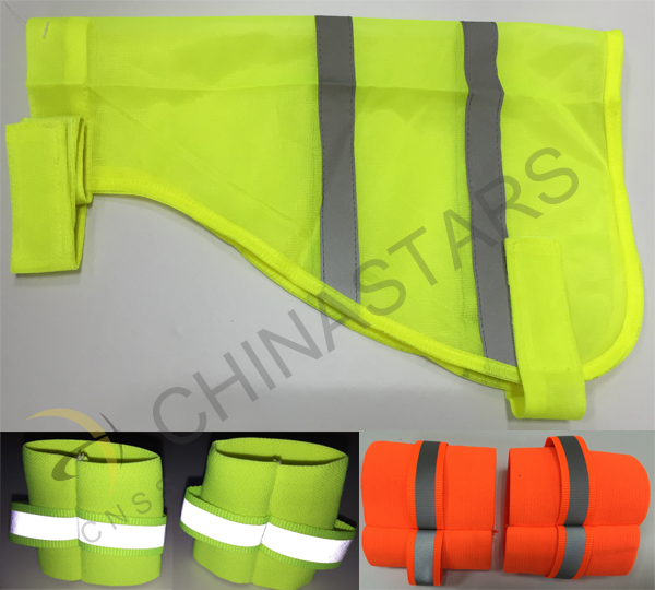 Hunting and ticks season safer for dogs with reflective vest